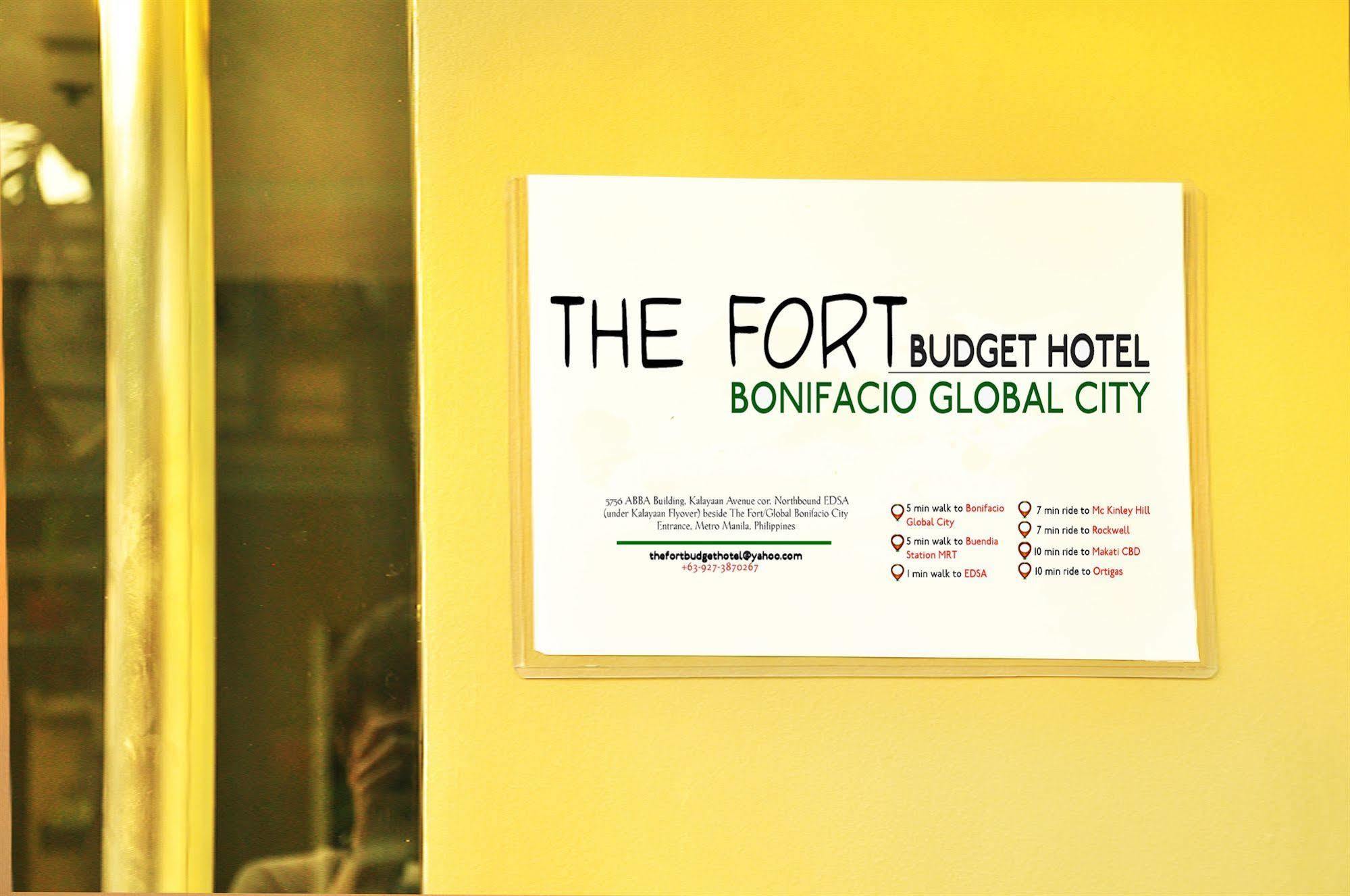 The Fort Budget Hotel- Bonifacio Global City Μακάτι Εξωτερικό φωτογραφία